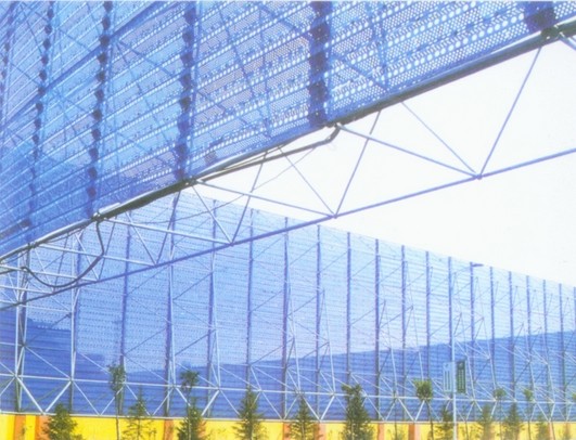 额尔古纳环保扫风墙网架工程